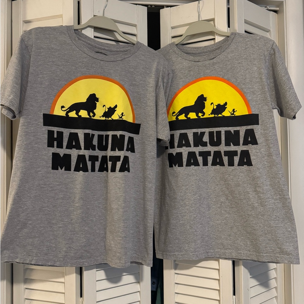 Matching Disney T-shirts